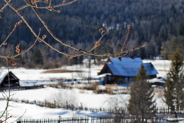Весной в русской глубинке