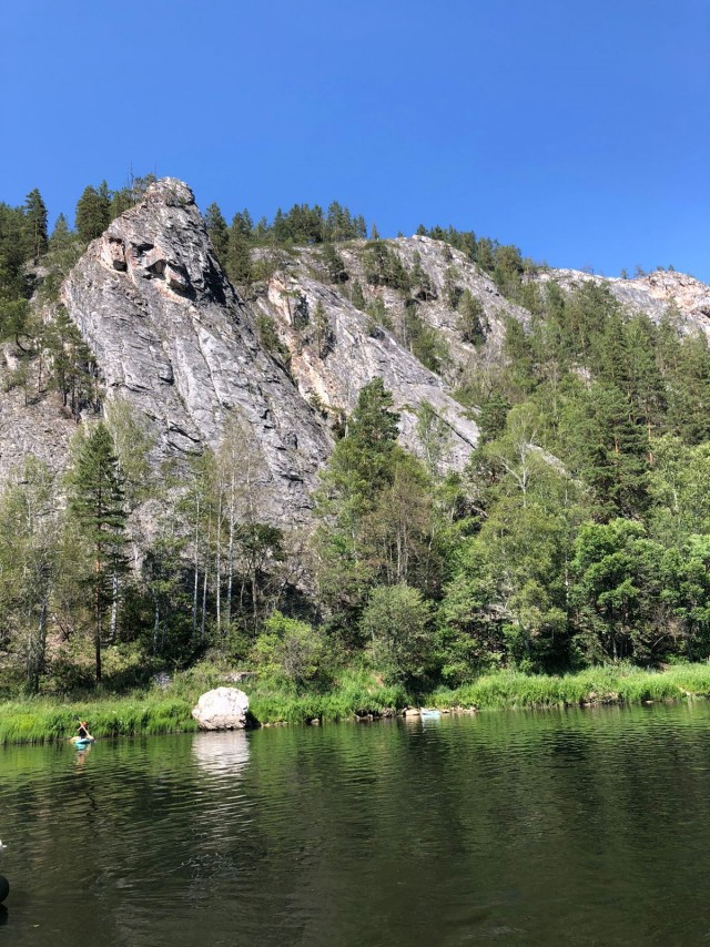 Сплав по реке Белая. Башкирия.