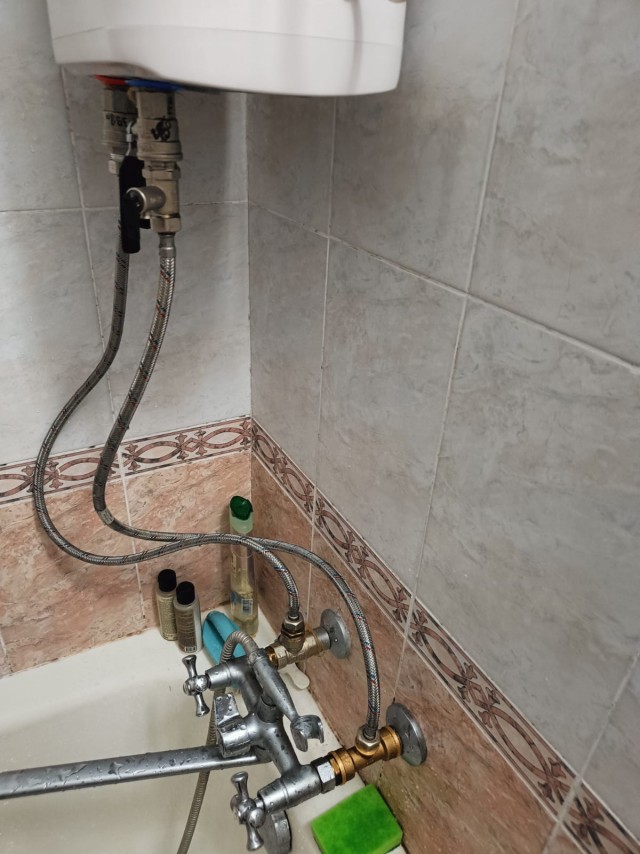 Простейшее подключение бойлера