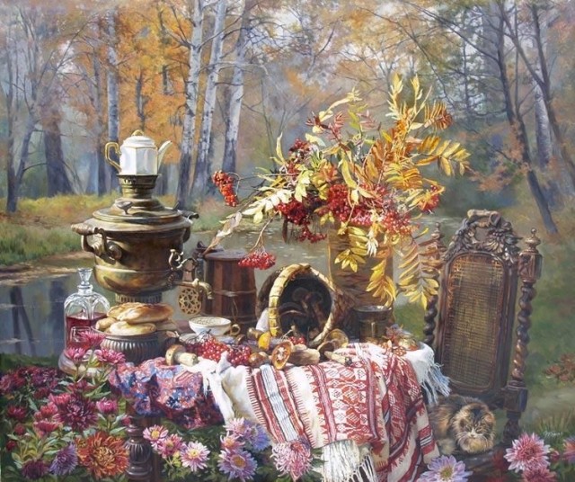 НеобыЧАЙная живопись