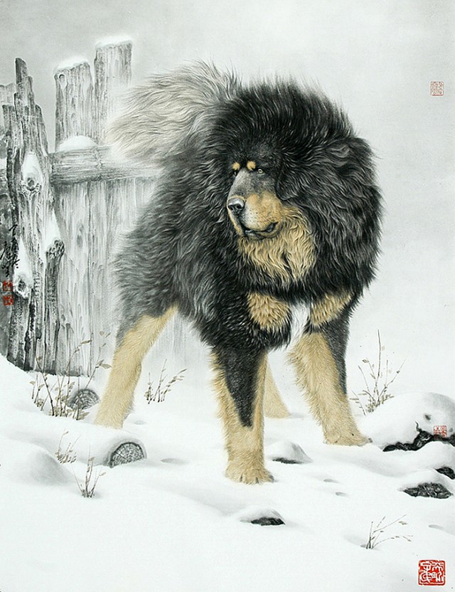 Снежные львы - из Тибета в Казахстан