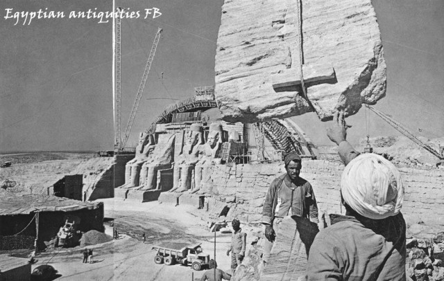 Спасение Храма Рамсеса II в фотографиях