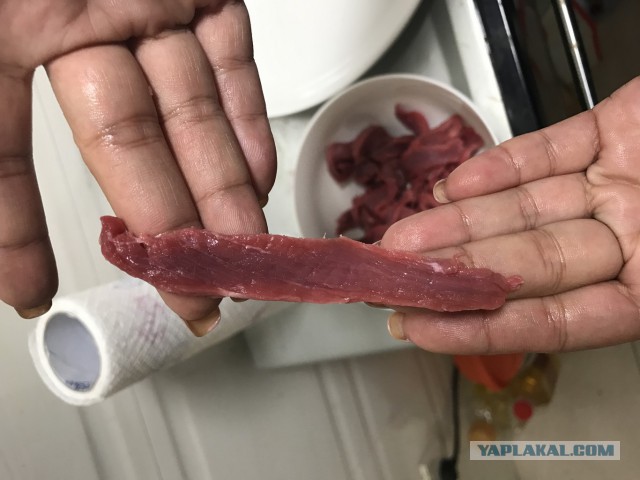 Говядина с чёрным перцем, по-китайски.