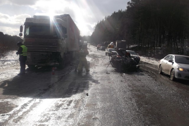 Жуткая авария на трассе М5