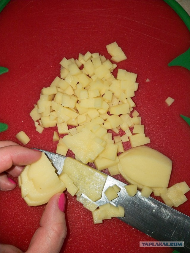 Эчпочмак с горящим щаем!