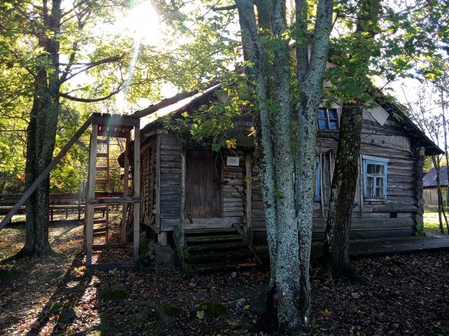 Пушкинские Горы. В доме Довлатова