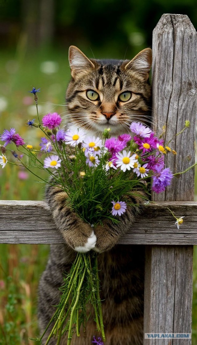 Одна  не простая причина любви к котикам.