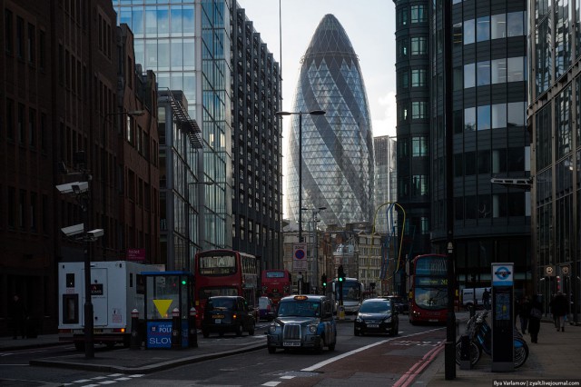 Вот такой Лондон.