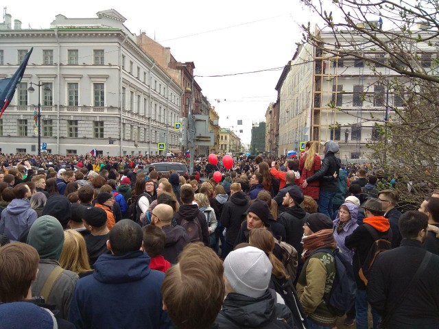 Я тут на митинг вчера сходил