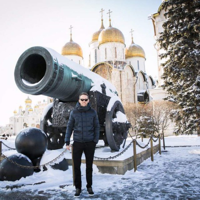 Фотографии отдыха зарубежных знаменитостей в России