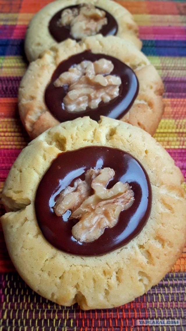 Печенье с соленой карамелью