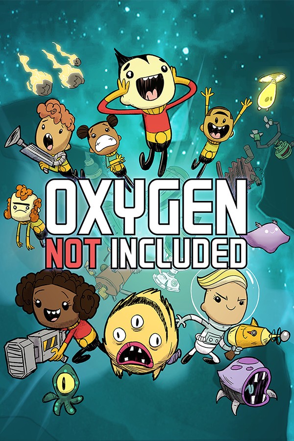 Диорама по игре Oxygen Not Included.