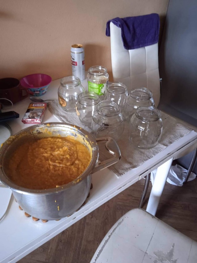Кабачковая икра по Нарвски.