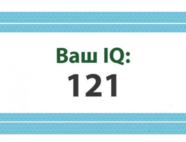 А какой у Вас IQ?