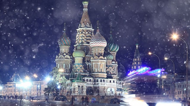 Москва зимняя и новогодняя. Часть вторая