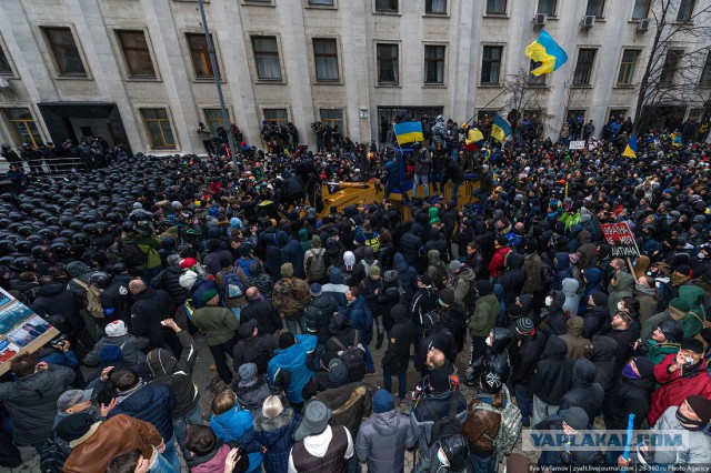Владимир Путин: Акции в Киеве