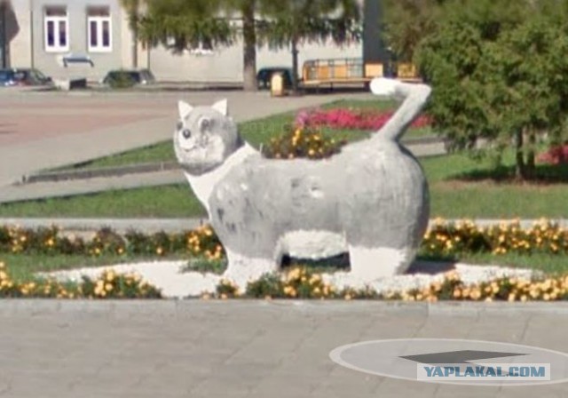 Памятники котам со всего света.