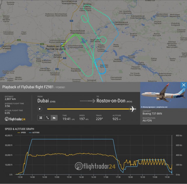 В Ростове-на-Дону разбился Boeing 737-800, все находившиеся на борту погибли