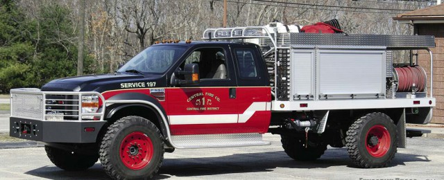 Пожарные машины из Америки. Часть 1. Custom