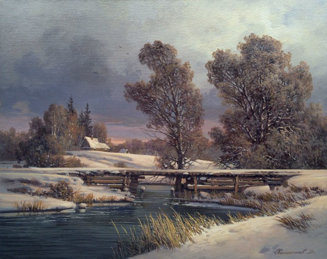 Русские пейзажи Дмитрия Колпашникова