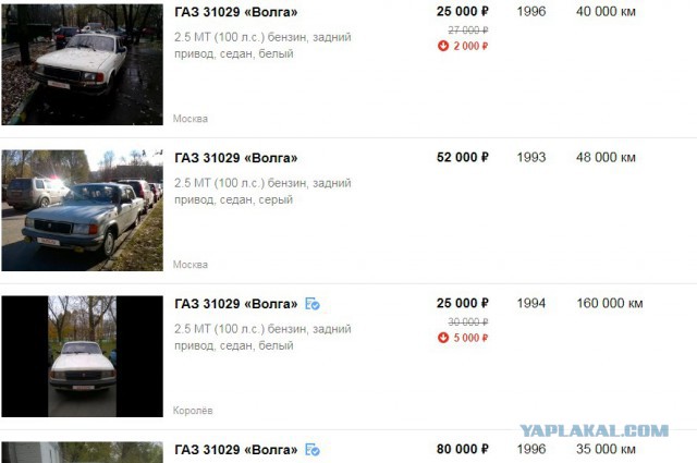 Тюменец просит миллион за двадцатилетнюю "Волгу" с пробегом в... 53 км
