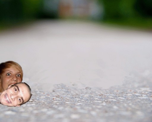 Вытянулась: картинка и 2 жабы