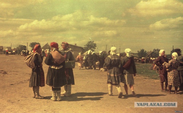 20 век в цвете. СССР 1951 г. Наша страна 70 лет назад