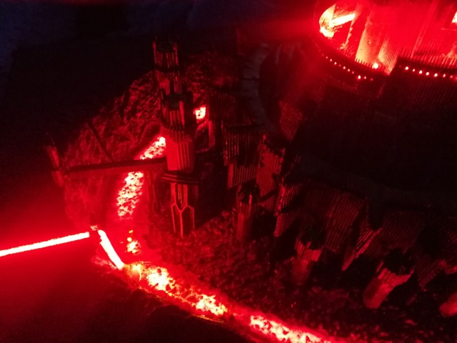 "Барад-Дур". Макет крепости Лугбурз