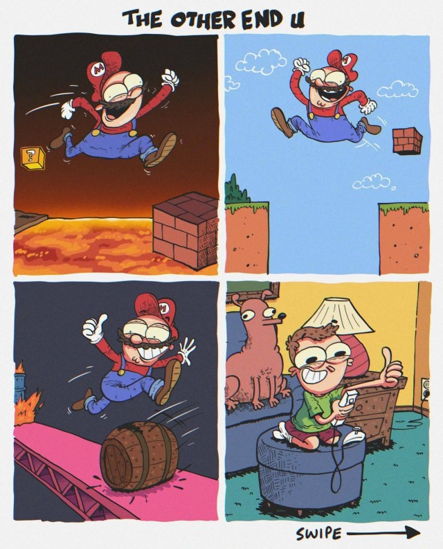 Марио: Веселые и ностальгические картинки