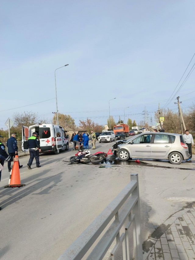 Еще один байкер закрыл сезон