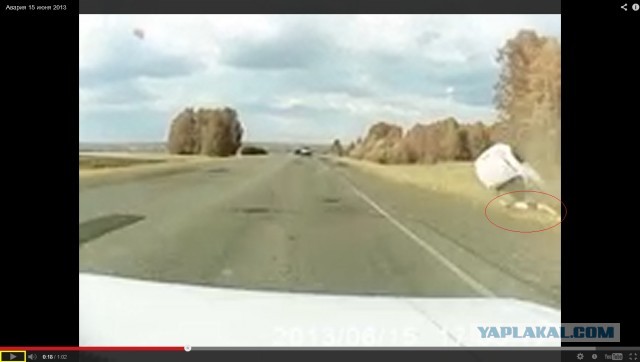 Обгон фатально не удался... Пристегивайтесь!