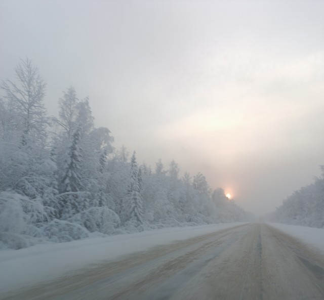 Зимняя дорога