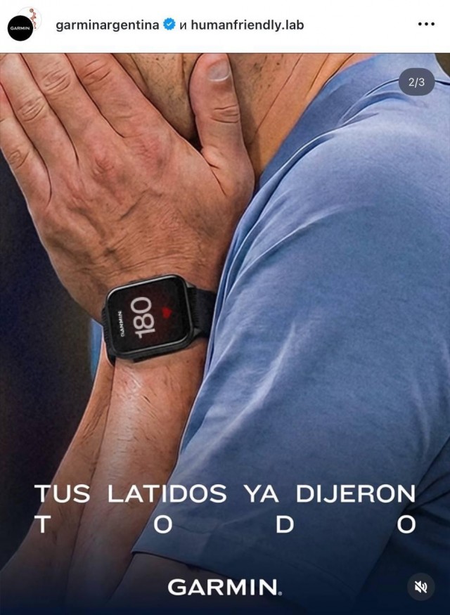 Производитель умных часов Garmin получил лучшую рекламу после вчерашнего матча Аргентина-Египет