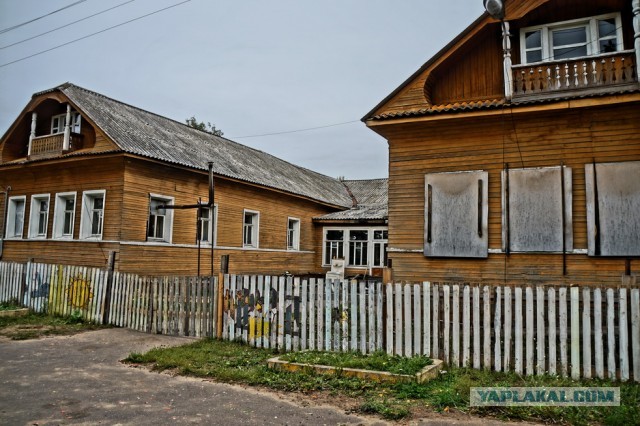 Заброшенный лагерь "Спутник", Вологодская область.