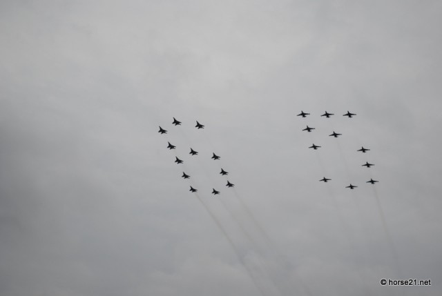 Самолеты над Москвой