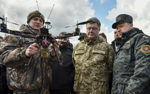 Под Киевом выставка военной техники