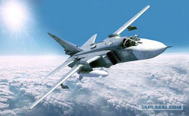 США опубликовали видео пролёта российского Су-24