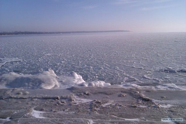 Черное море... замерзло!