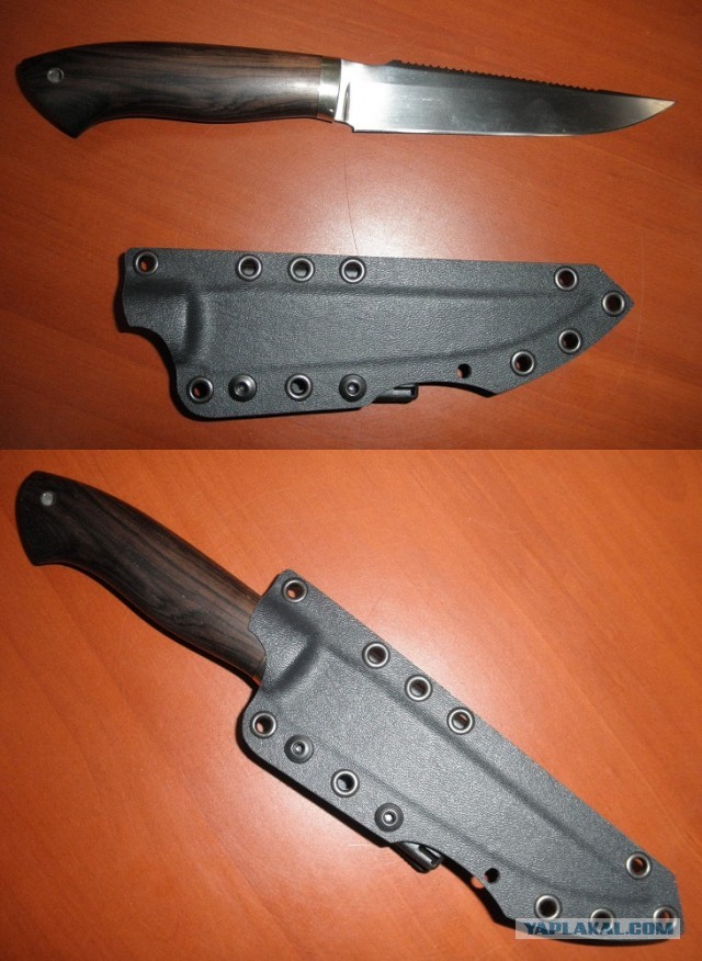 Итоги изготовления ножен