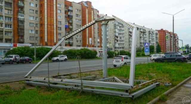 В Кирово-Чепецке бушует настоящая непогода
