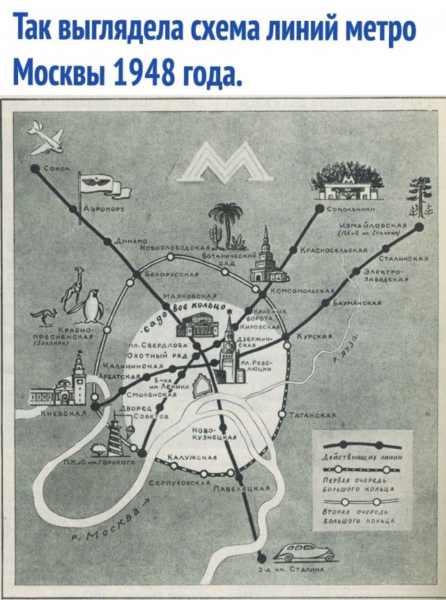 Метро в 1948 году