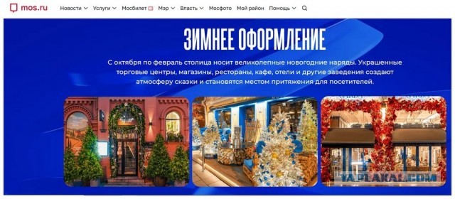 Московским кафе и магазинам грозят штрафы до 50 тысяч рублей за отсутствие новогодних украшений