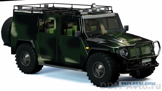 Люксовая модификация бронированного ГАЗ "Тигр"