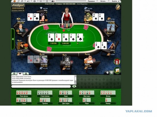 "Чёткое" пособие для игры в Покер