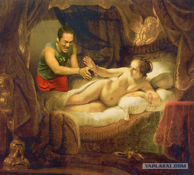 Фотожаба - Напряженный азиат)