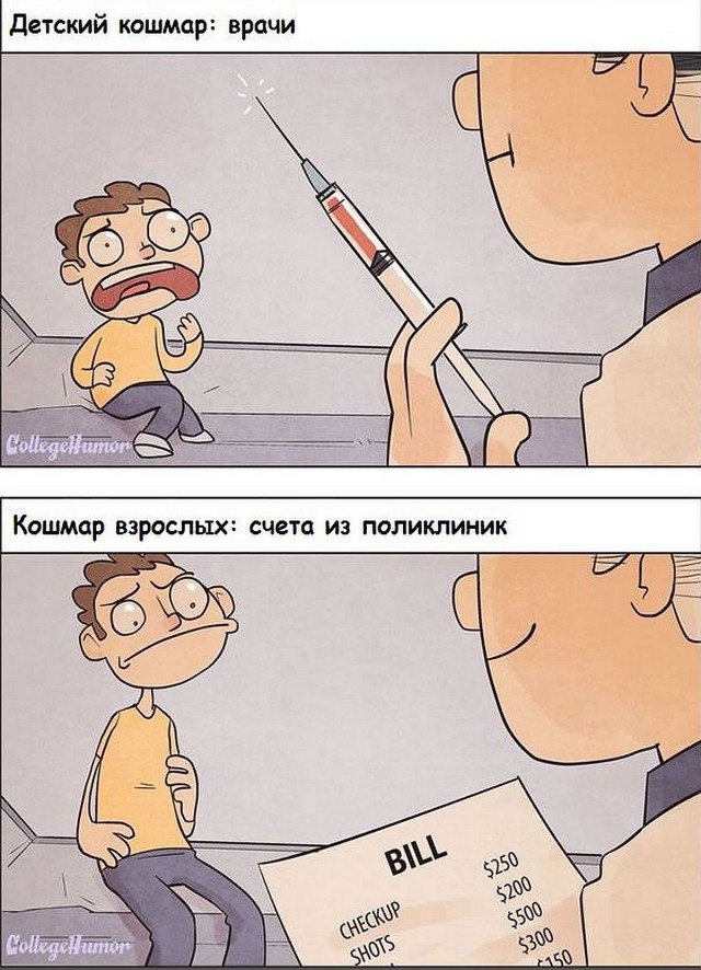 22 переведенные карикатуры "Тогда и сейчас"!
