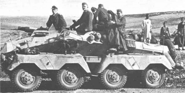 Восьмиколесник Sd.Kfz. 231 8-Rad.