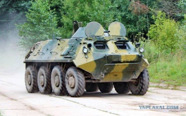 БТР-60. Первый в мире серийный четырёхосный бронетранспортёр