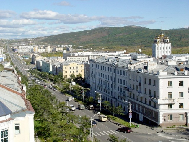 Еду по Магадану