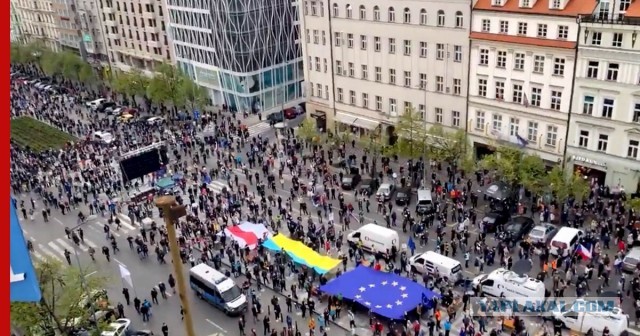 В Чехии прошли антироссийские митинги
